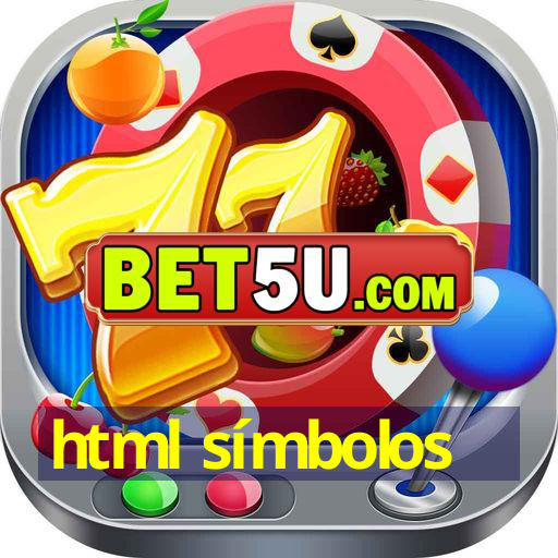 Html S Mbolos Android